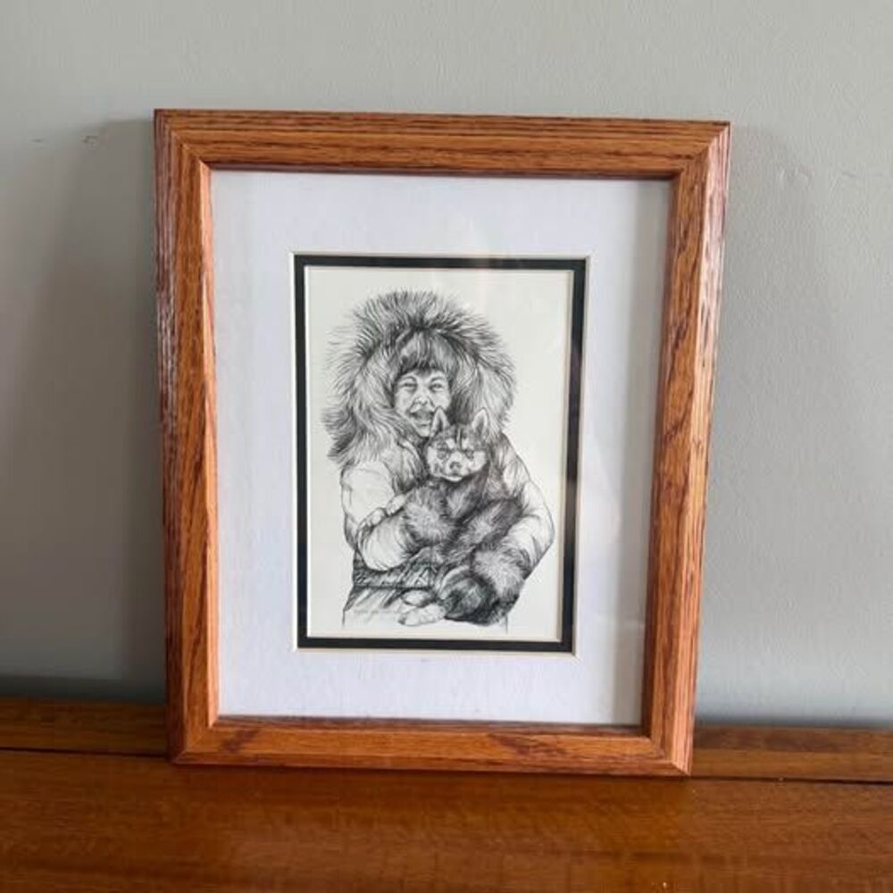 Doug Lindstrand “Arctic Handwarmer”2002 Framed Print